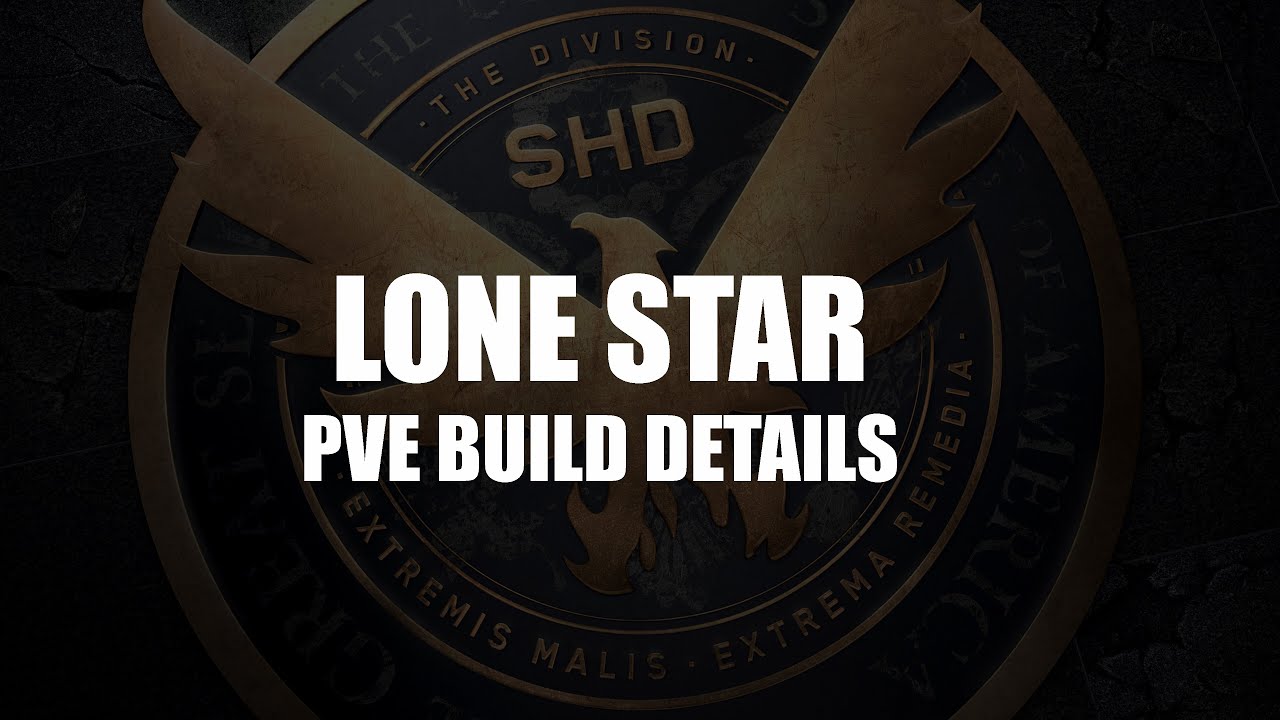 The Division 1.8.3 Lone Star PVE Build Details (5k stamina)