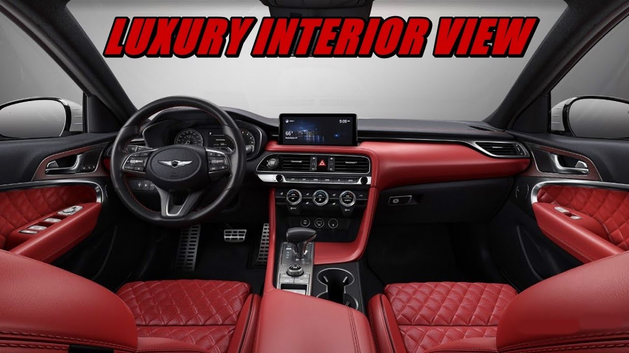 2022 Genesis G70 Interior Review