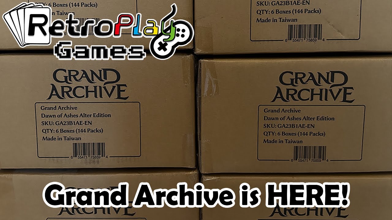 Grand Archive TCG Alter Edition Booster Box/Starter Deck Opening!