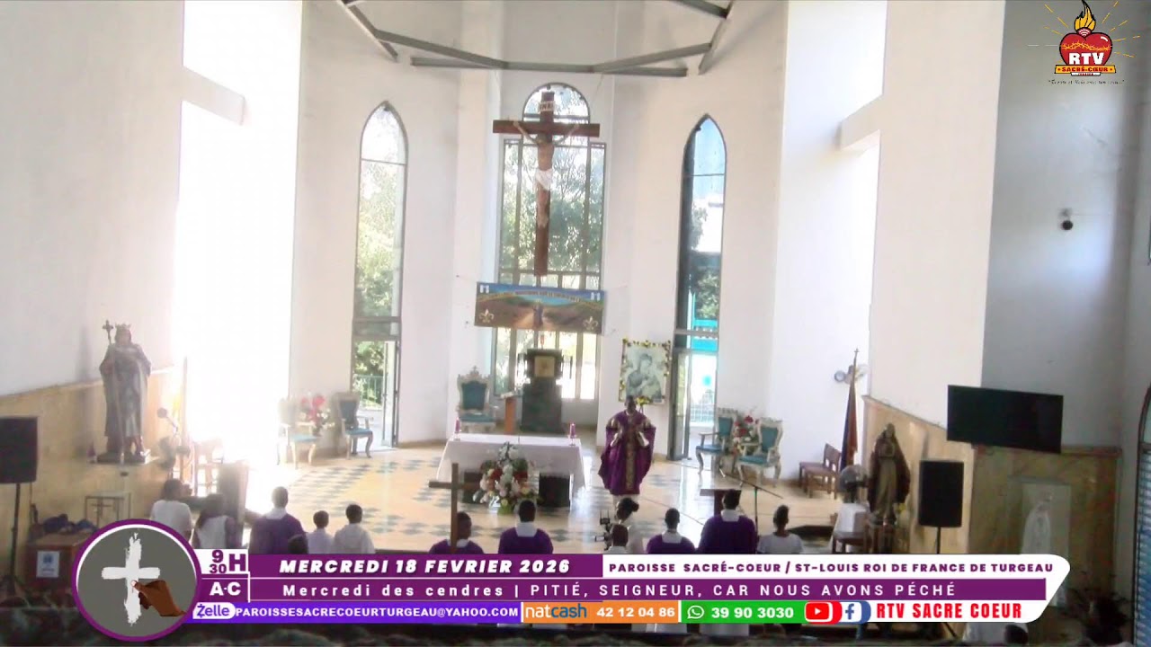 Messe de 9h du Mercredi 18 février Mercredi des Cendres