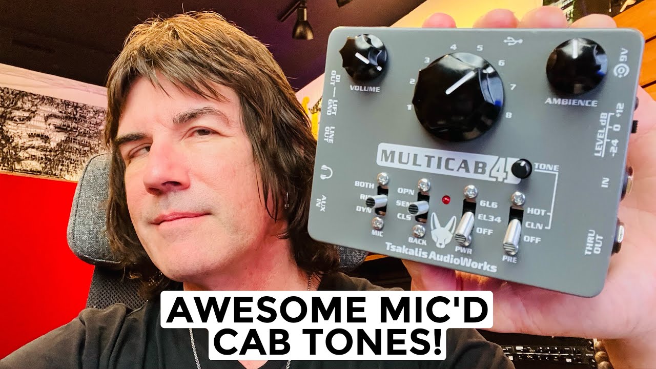 AWESOME MIC'D CAB TONE, MADE EASY! Tsakalis MULTICAB 4