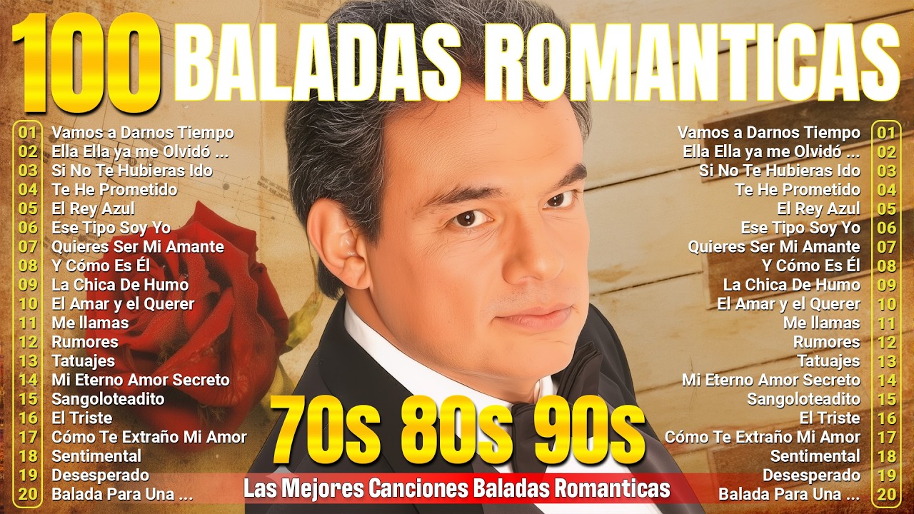 José José, Leonardo Favio, Marco Antonio Solís, Leo Dan, Emmanuel, Roberto Carlos,Camilo Sesto y más