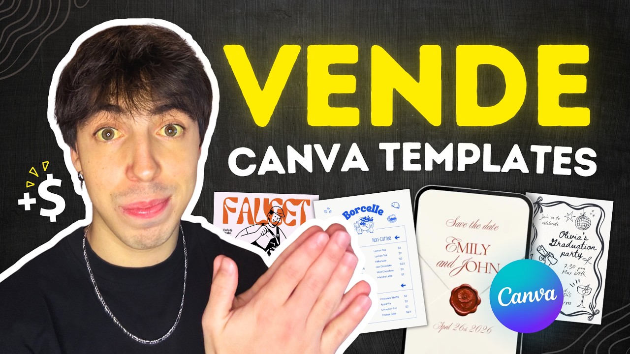 C&oacute;mo VENDER Plantillas de Canva En Etsy (Sin Dinero Ni Habilidades)