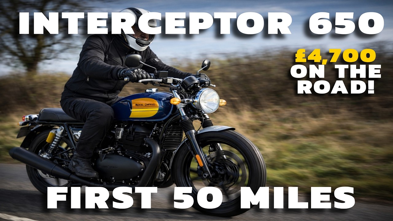 New Royal Enfield Interceptor 650 Barcelona Blue – First Impressions (£4,700 OTR)