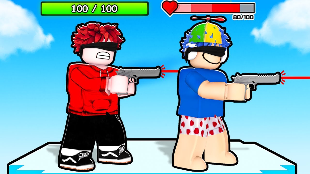 INTENTA NO DISPARARME en ROBLOX!!... ft. FlexRoblox