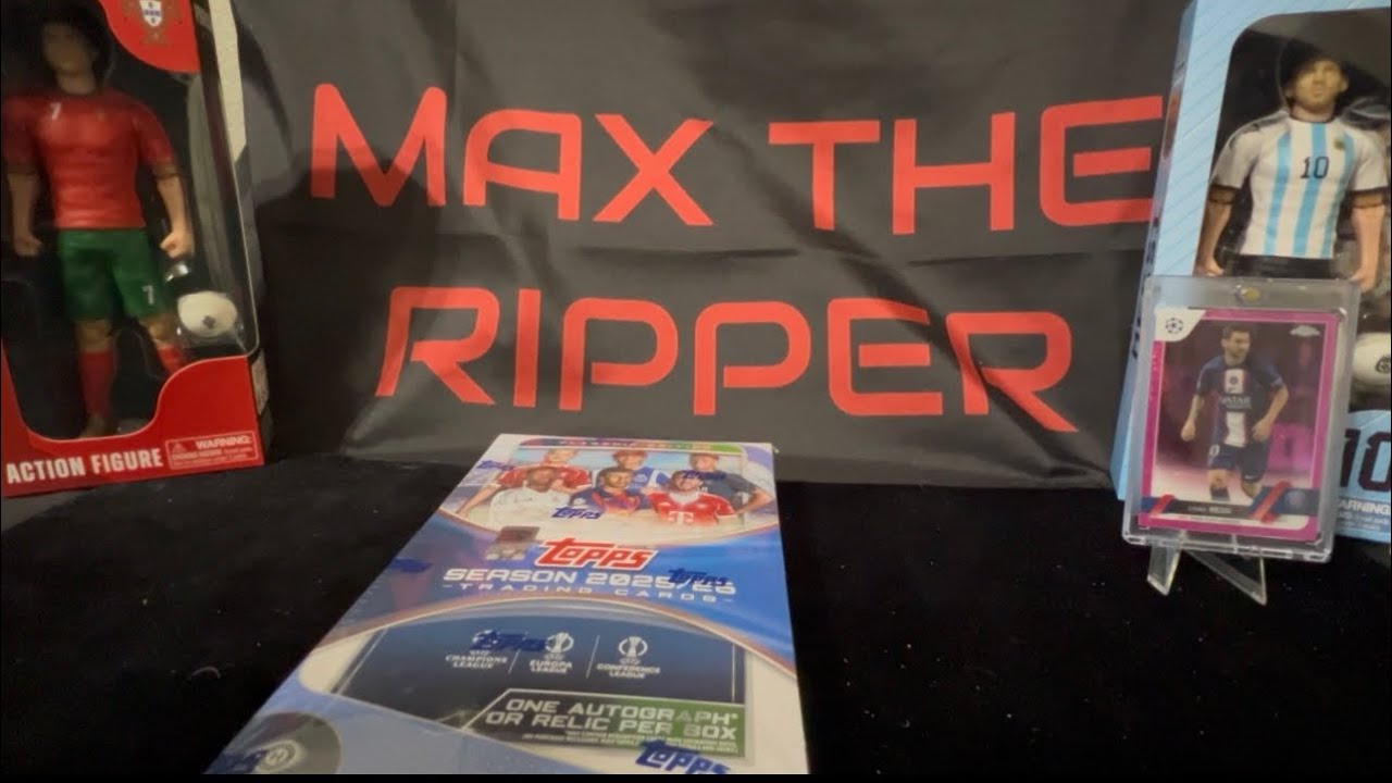 НОВИНКА!!! 2025/26 Topps UEFA UCC Flagship Hobby Box