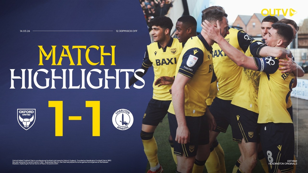 Oxford United Awarded a Penalty After 675 Days Against Charlton Athletic | Championship Highlights