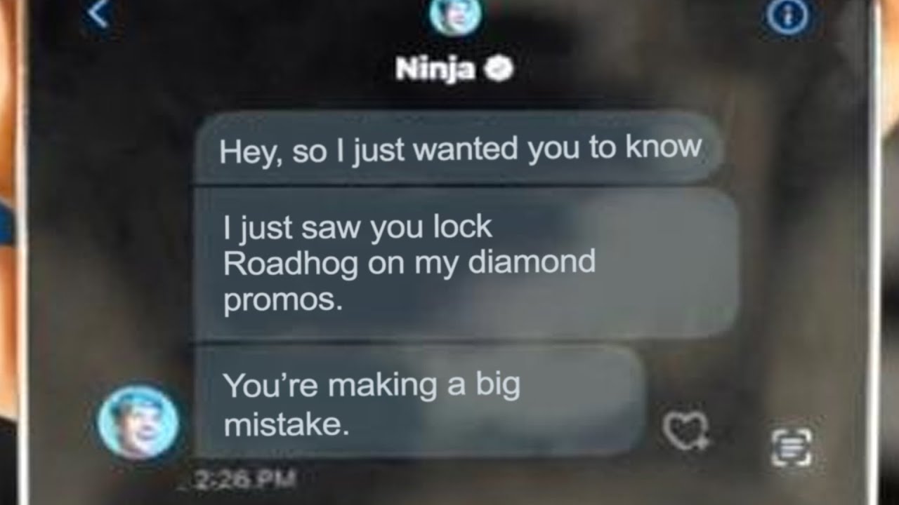 i shouldn't have thrown Ninja's Overwatch game ... 💀