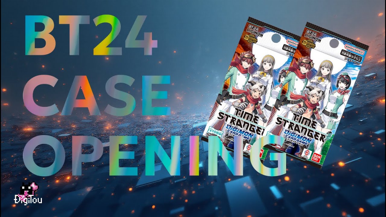 [開箱] BT24 一整箱 二星會來嗎?! 奧林匹斯12神 #digimon  #unboxing #digimoncardgame #timestranger
