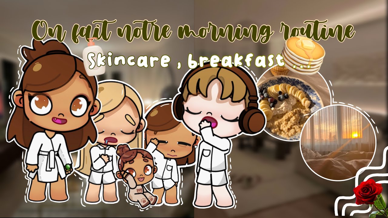 On fait notre Aesthetic morning routine || With voice || 