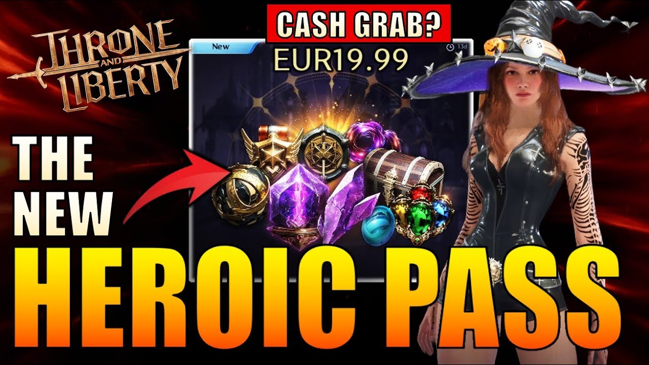 Throne & Liberty - Czy nowy HEROIC PASS jest wart swojej ceny? (wartość tylko na 1 miesiąc) - Tygodniowa lista zadań!