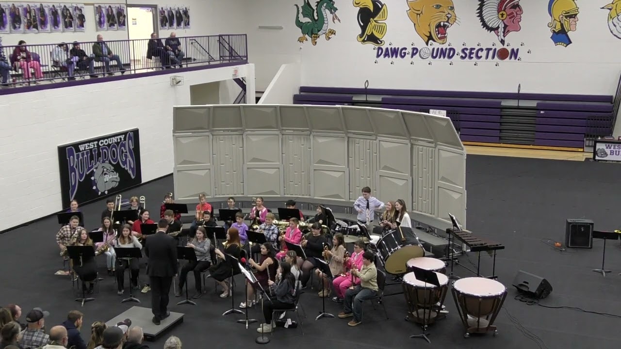 2025 Winter Concert - 6th Grade Band - Darren Cordray - West County RIV