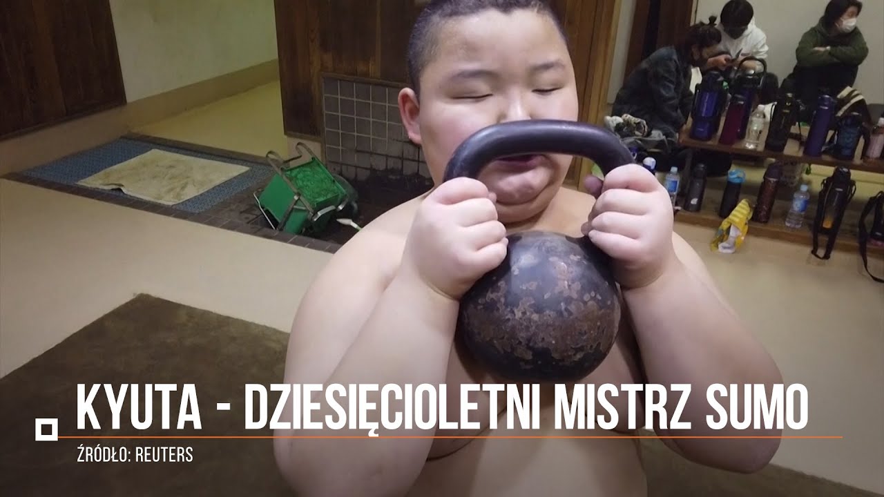 Kyuta Kamagai: Japoński 10-letni, 85-kilogramowy mistrz zapasów sumo