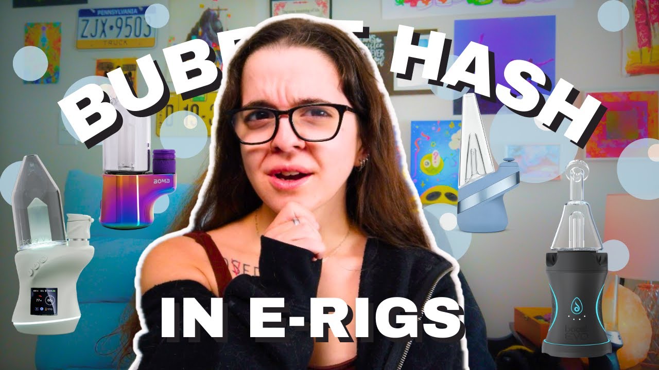 CAN I PUT BUBBLE HASH IN ELECTRONIC DEVICES | How to Use Bubble Hash in an E-Rig?! ⚡ 🫧