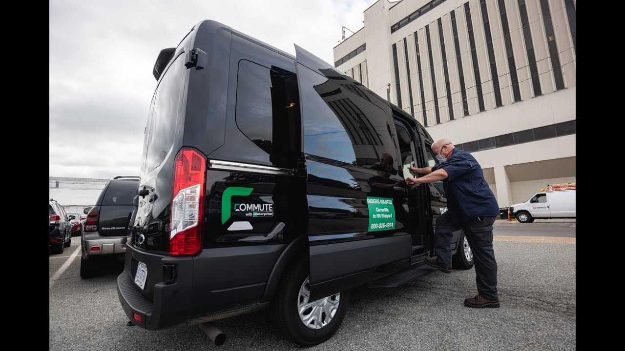 Путешествуйте на работу с Enterprise Vanpool Options