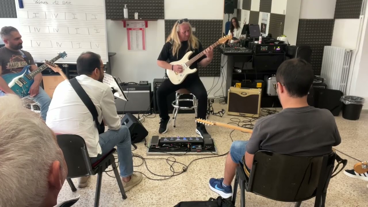 Brian Maillard - Master Class - Lead Guitar Study