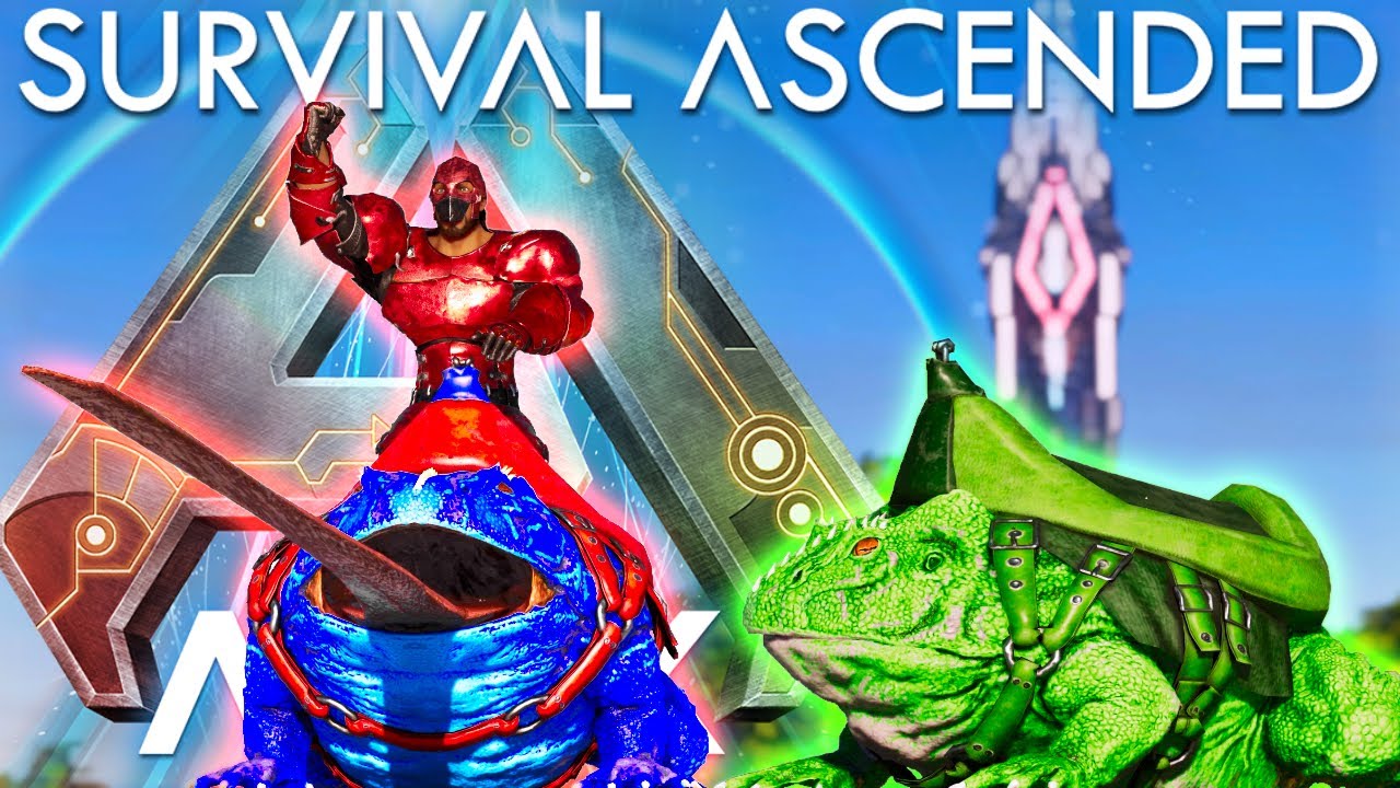 Ark: Survival Ascended - Frog Taming Time & OviRaptors! ASA E14 Ark Ascended Gameplay
