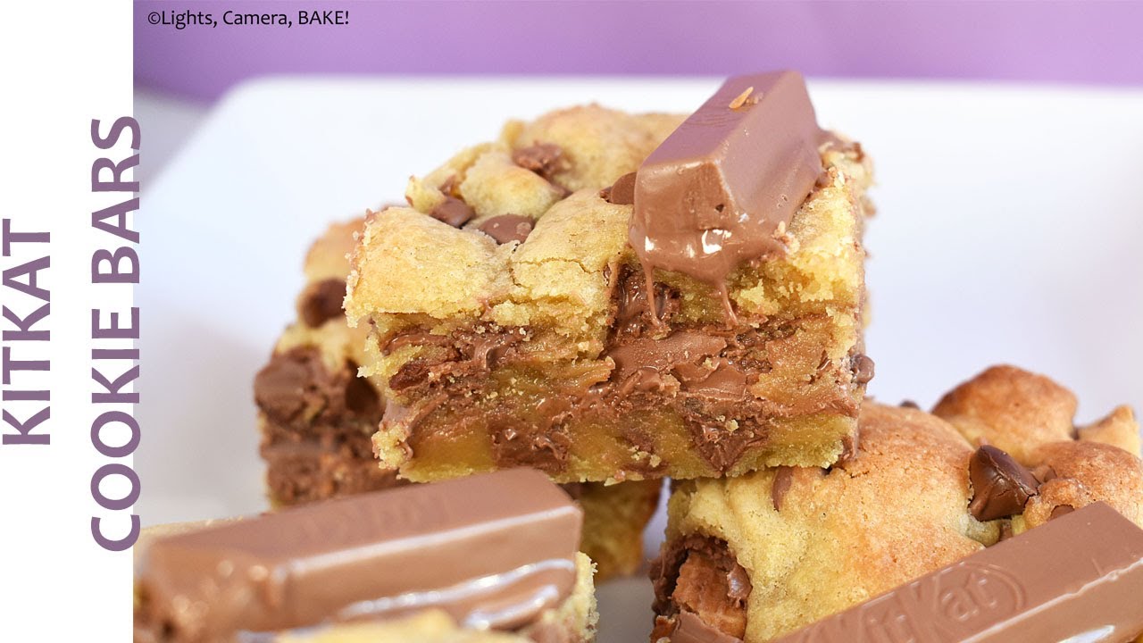 KitKat Cookie Bars | RECIPE