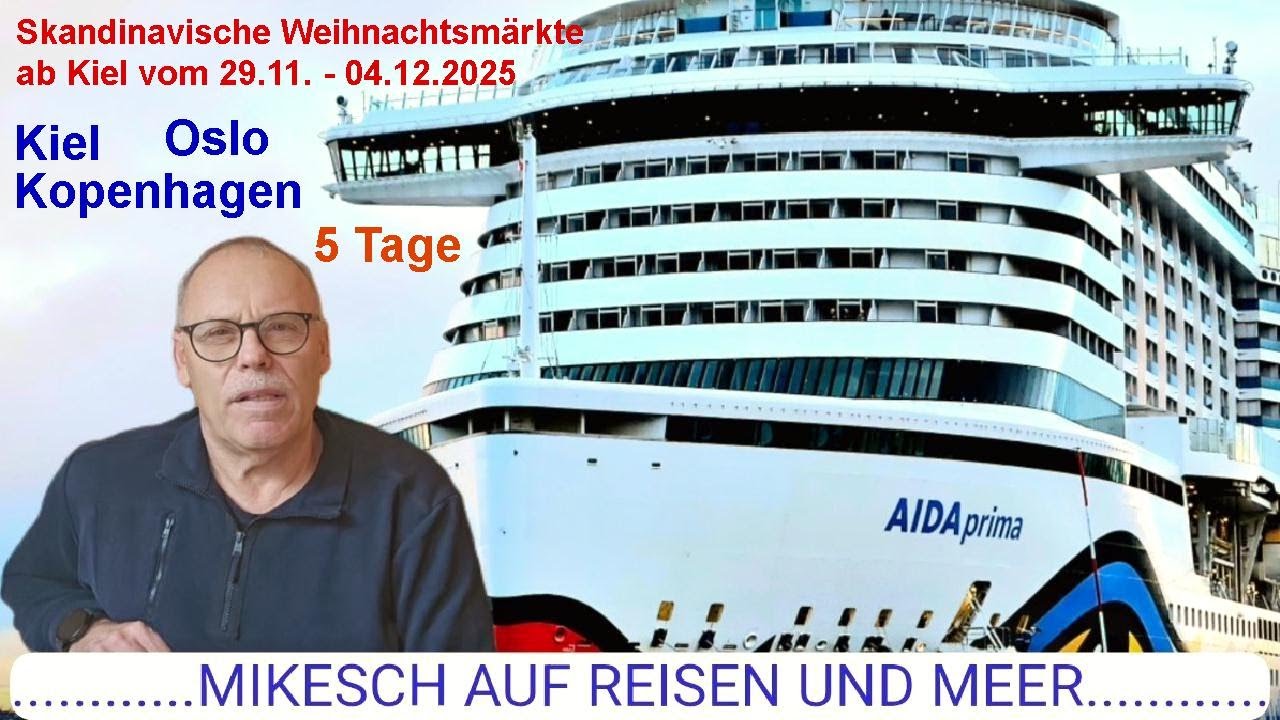 AIDAprima, Skandinavische Weihnachtsmärkte, vom 29.11.- 04.12. 2025