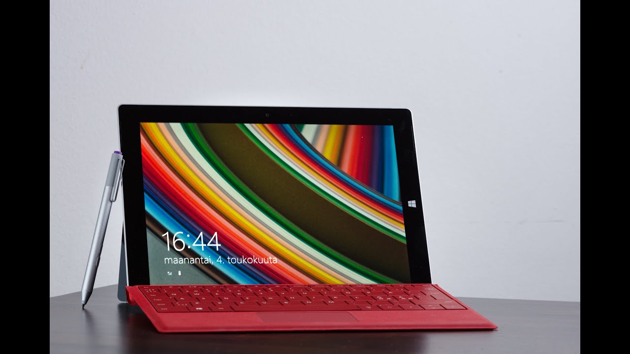 Testiss&auml; uusi Microsoft Surface 3  (Teknavi 2015)