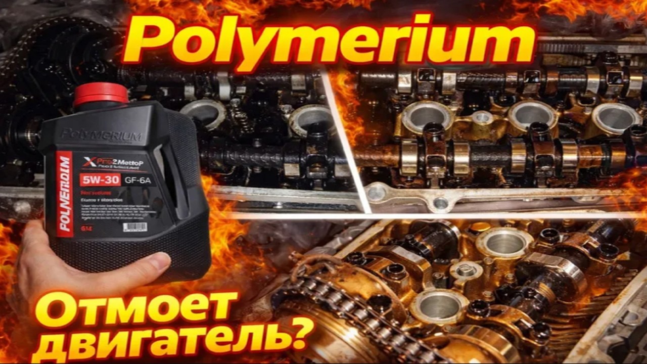 Моторное масло Polymеrium - как, зачем и почему. Отмоет ли масло двигатель.