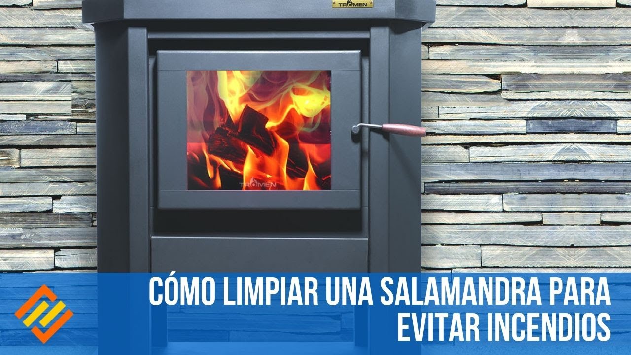 Cómo limpiar una salamandra para evitar incendios