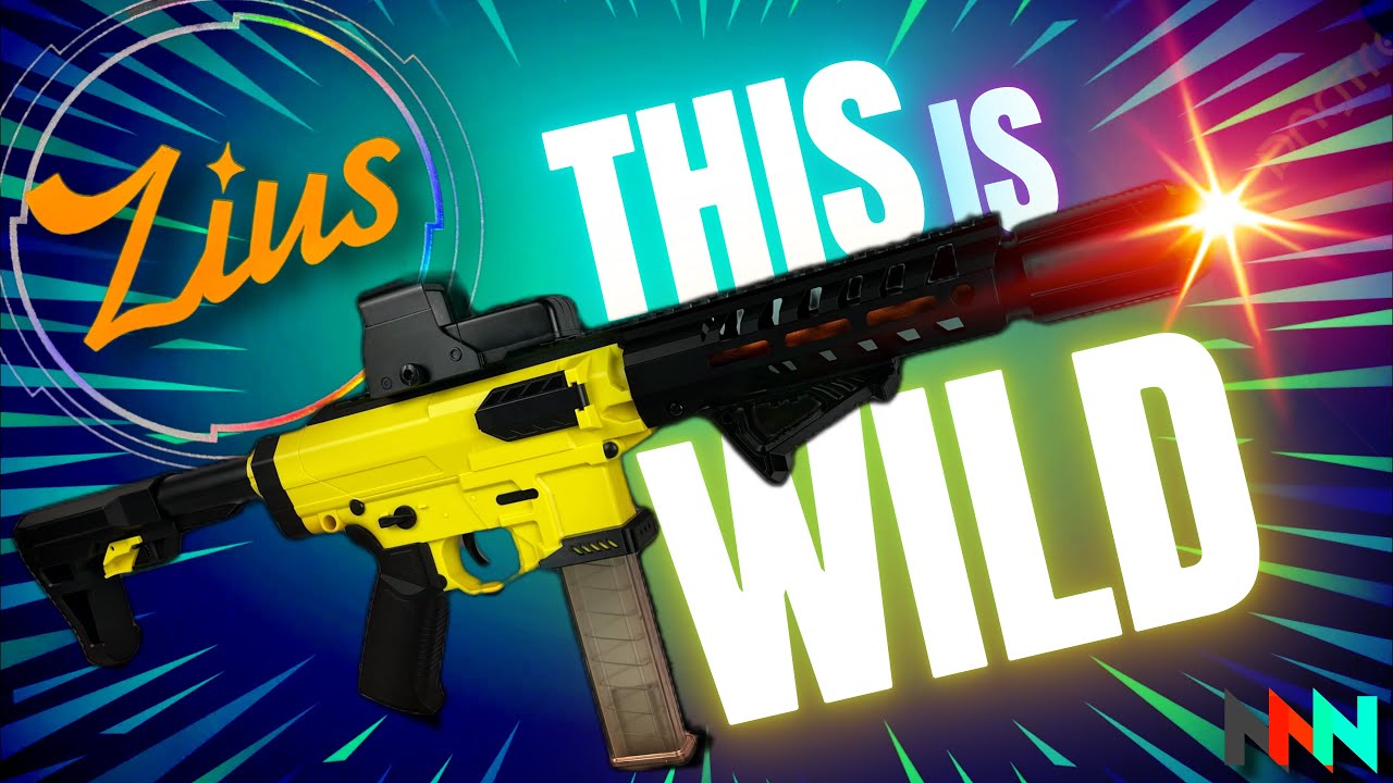 Zius BK-1S – The Airsoft-Inspired Nerf Blaster