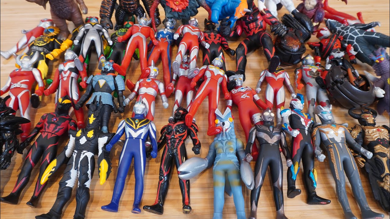 【何があるかな？ウルトラマンソフビジャンク‼︎】お宝キタ〜！ ★ ultramantrigger  ultraman toys collection  ウルトラマントリガー  ゴジラ　godzilla