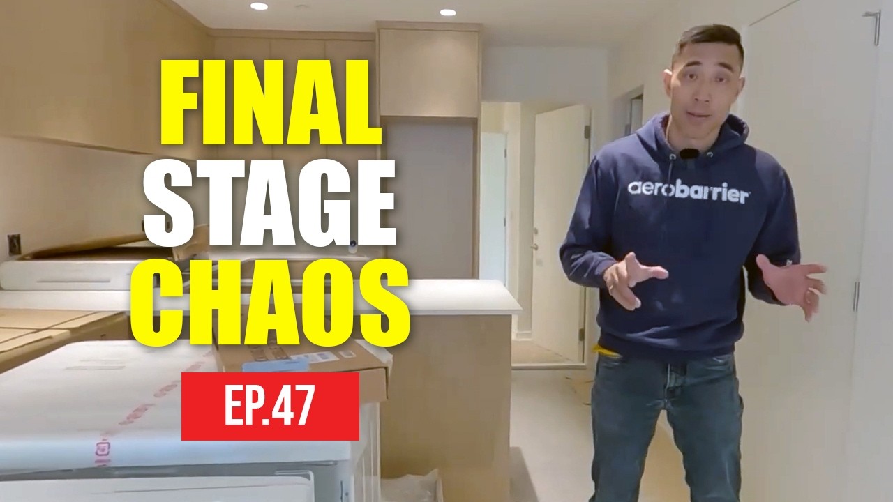 Final Stage Construction Explained (Finishes and Sequencing) | Episode 47