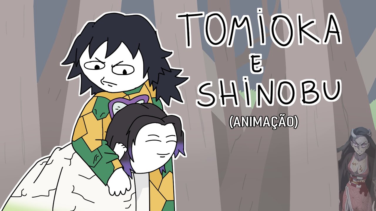 TOMIOKA E SHINOBU - Kimetsu no Yaiba (Anima&ccedil;&atilde;o)