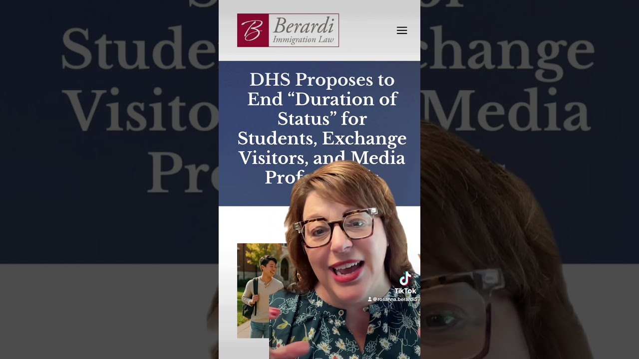 🚨 DHS Proposes End to &ldquo;Duration of Status&rdquo; for International Students 🚨