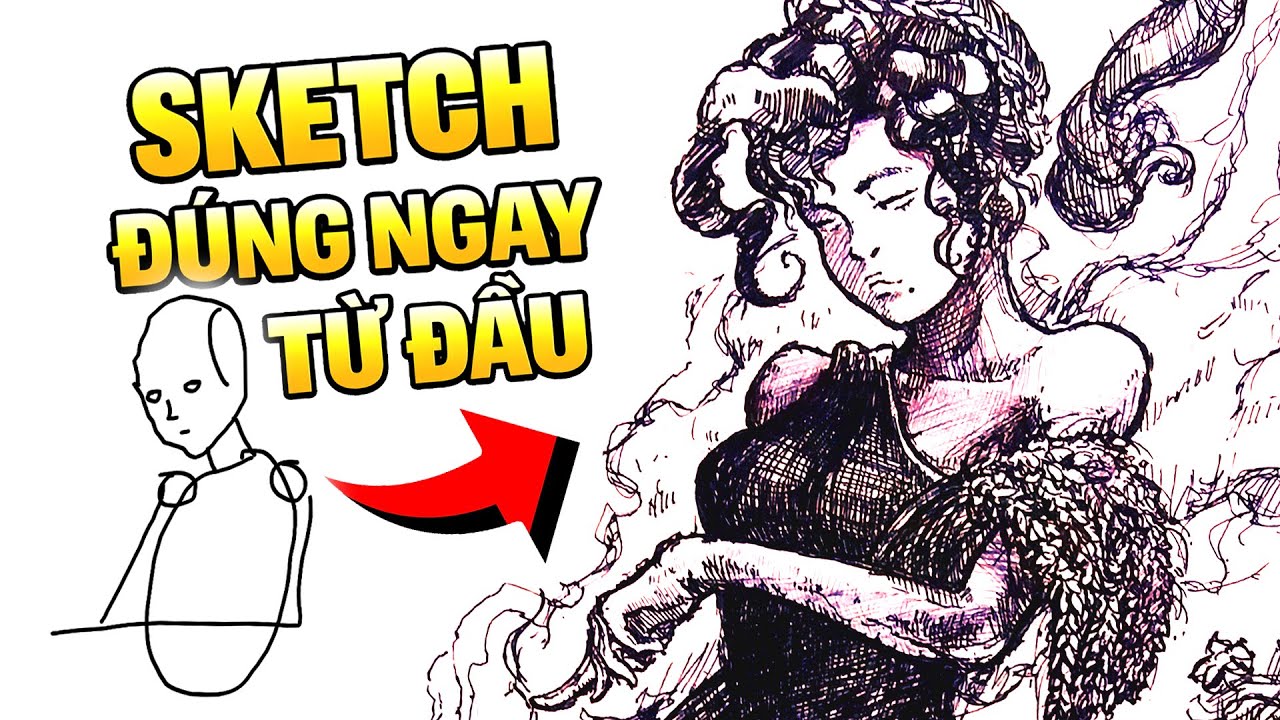 5 Mẹo Sketch Giúp Bạn Vẽ Đẹp HƠN NGAY