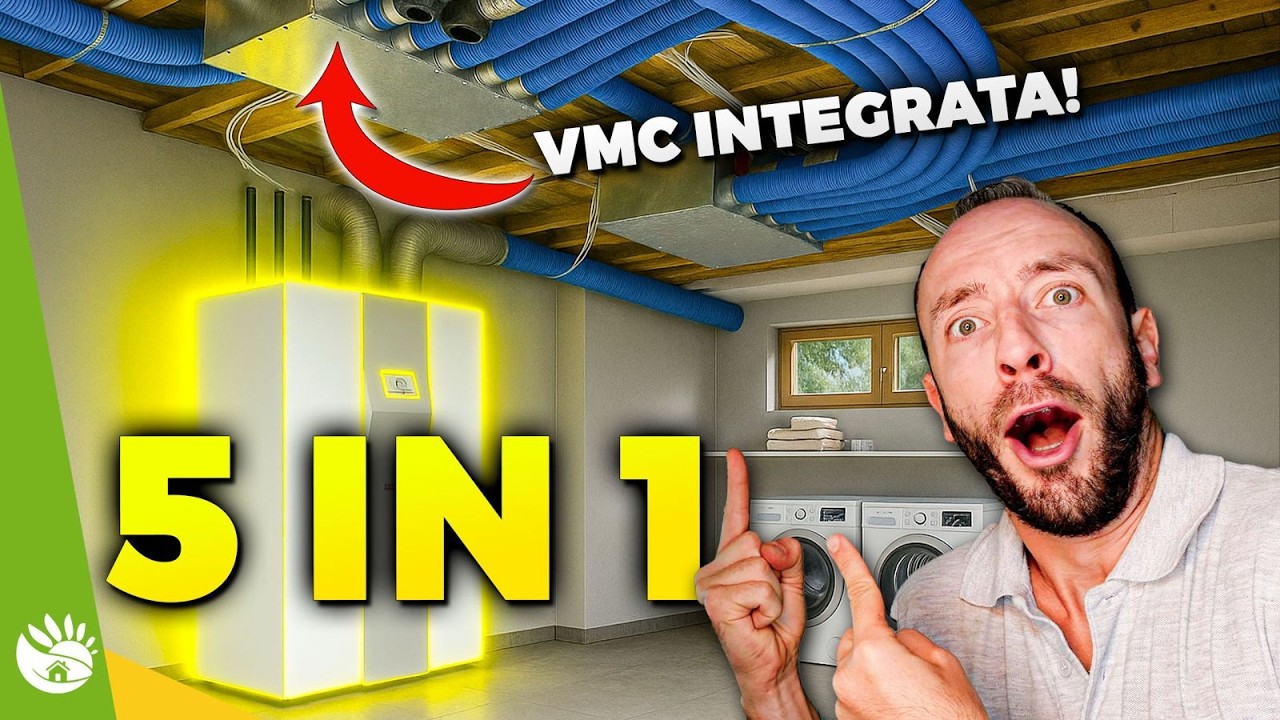POMPA di CALORE STIEBEL senza UNITÀ esterna con VMC Integrata!!