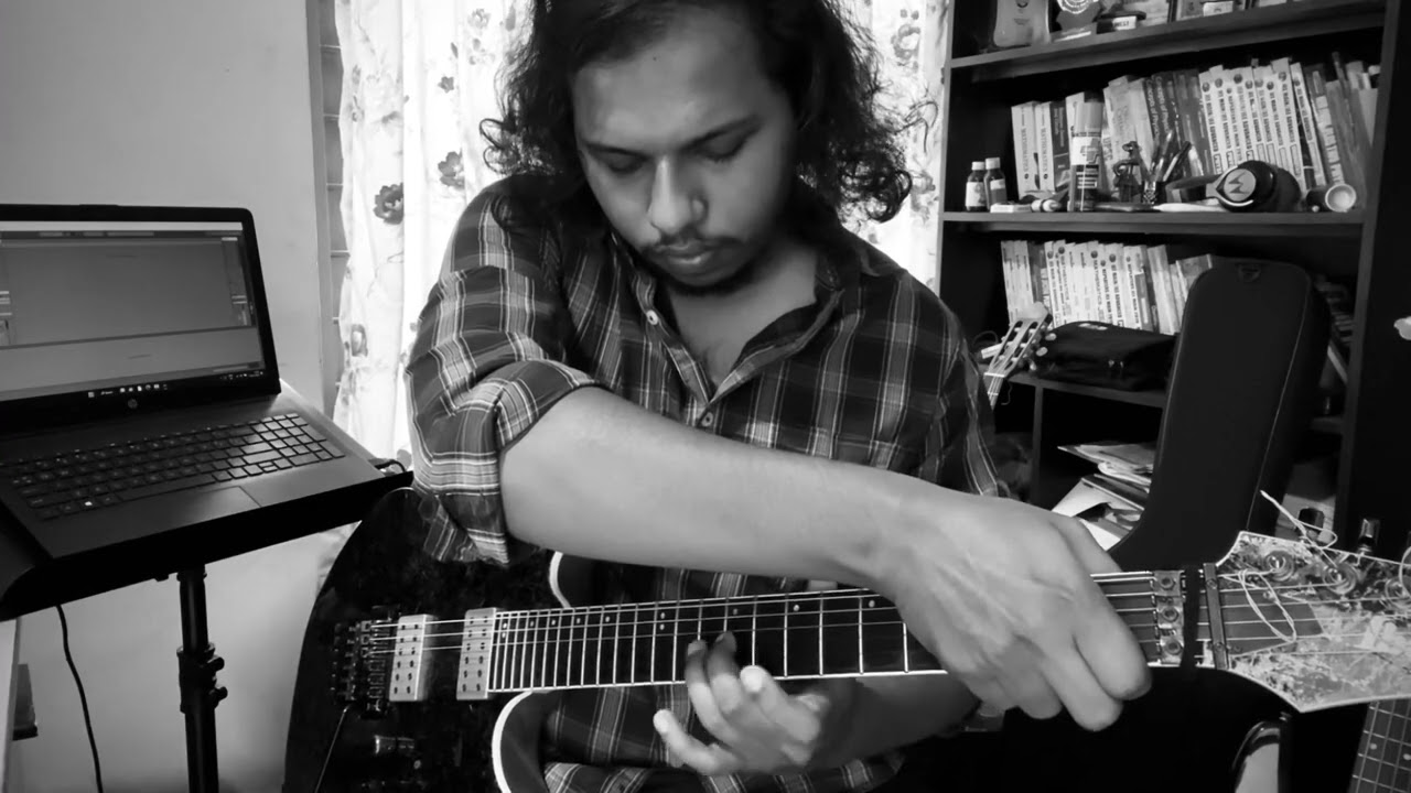 Ponveene | Guitar cover | Thalavattom/Raghukumar, Rajamani | Rohith Manoj