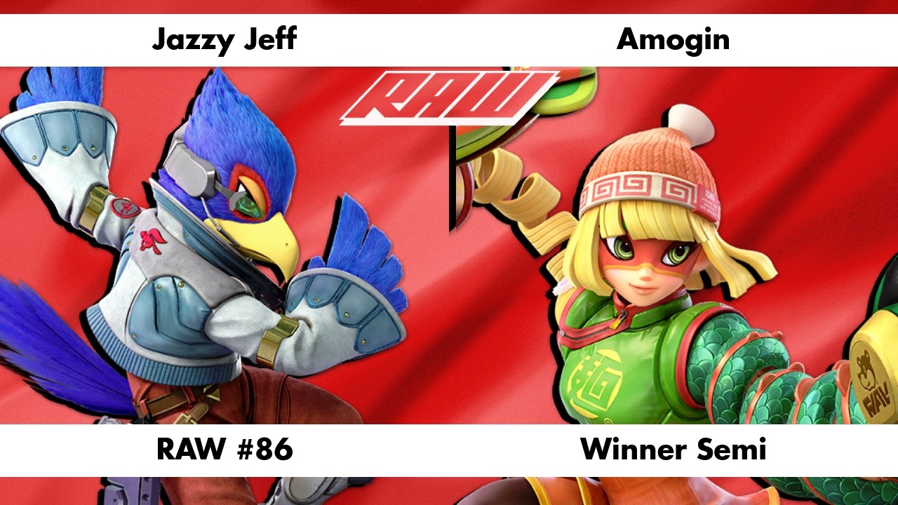 RAW #86 - Jazzy Jeff (Falco) Vs. Amogin (Min Min) - Winner Semi