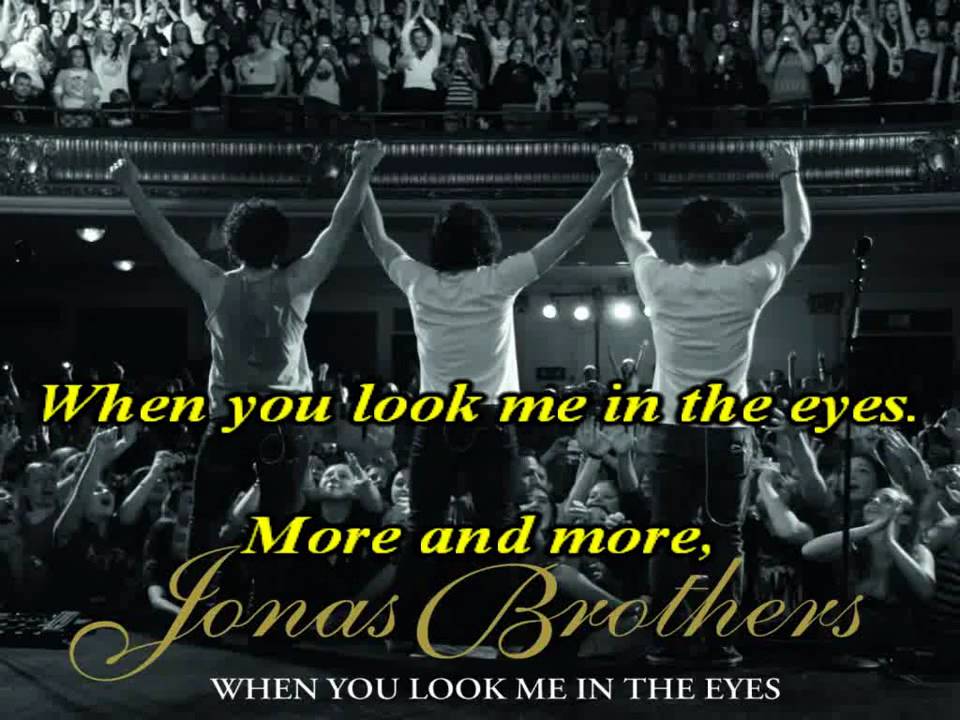 When you look me in the eyes (karaoke)
