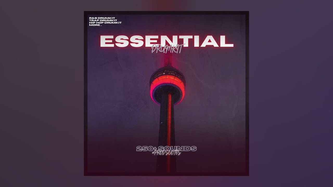 (250+) "ESSENTIAL" RnB x Trap Drum Kit [Drake, Future]