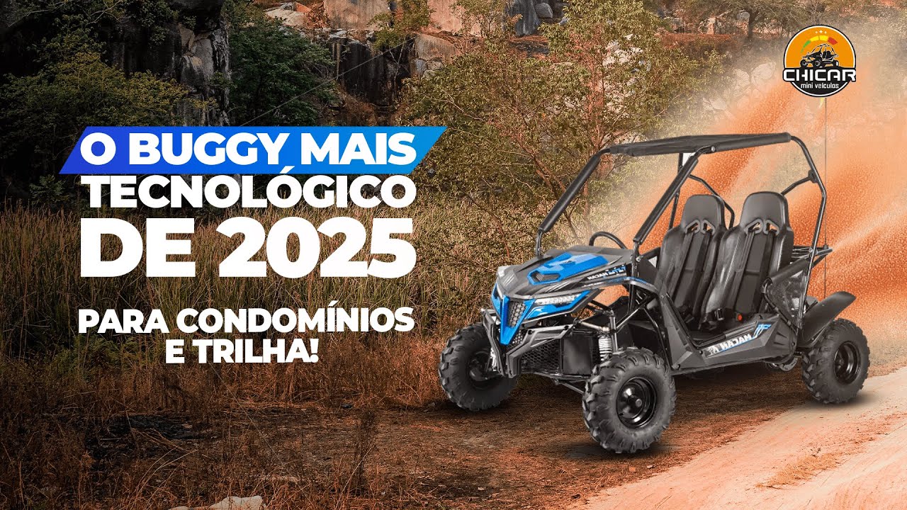 O Buggy UTV mais tecnológico de 2025 - Ideal para Condomínios e Trilhas
