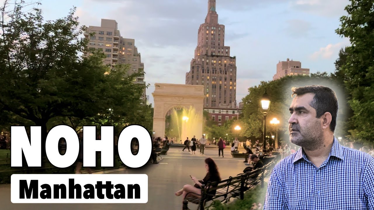 Walking Tour NYC: NoHo, Third Avenue & Washington Square Park | Manhattan City Vibes 4K