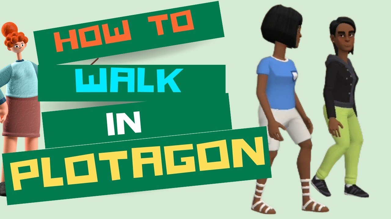 Create A Walking Character in Plotagon Scene | Animation | Cartoon