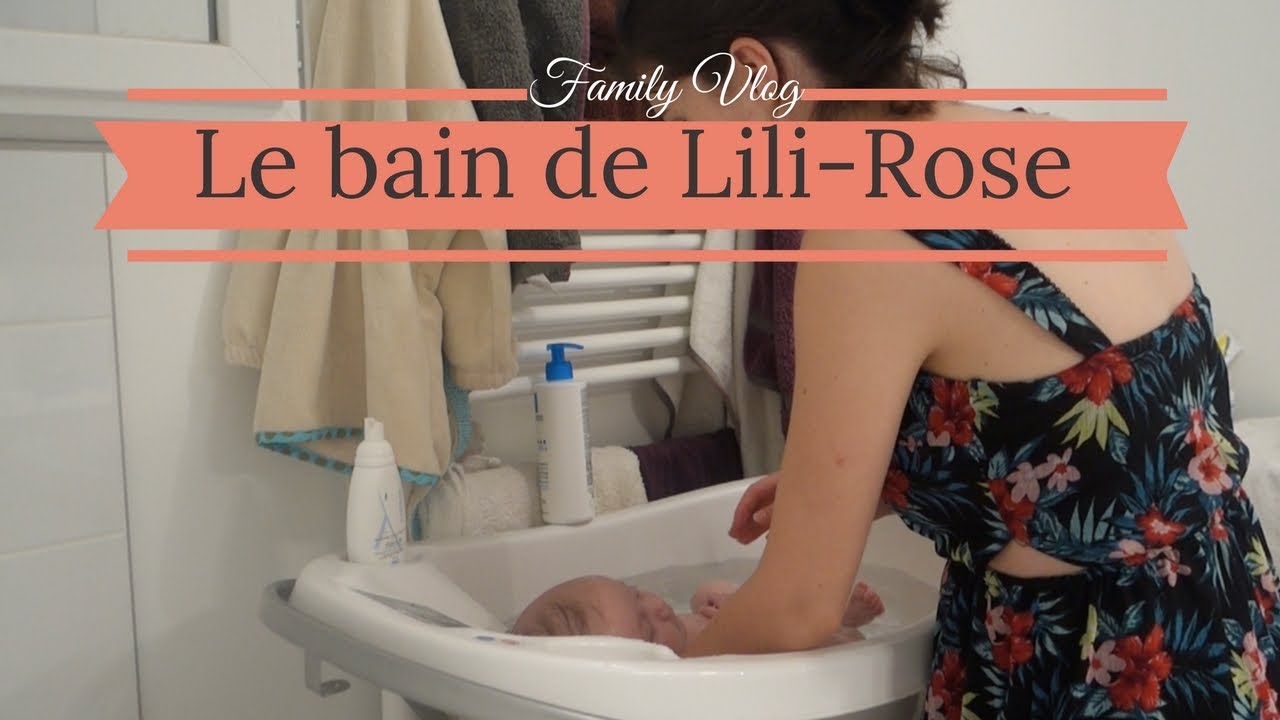 Routine bain bebe - Vlog famille