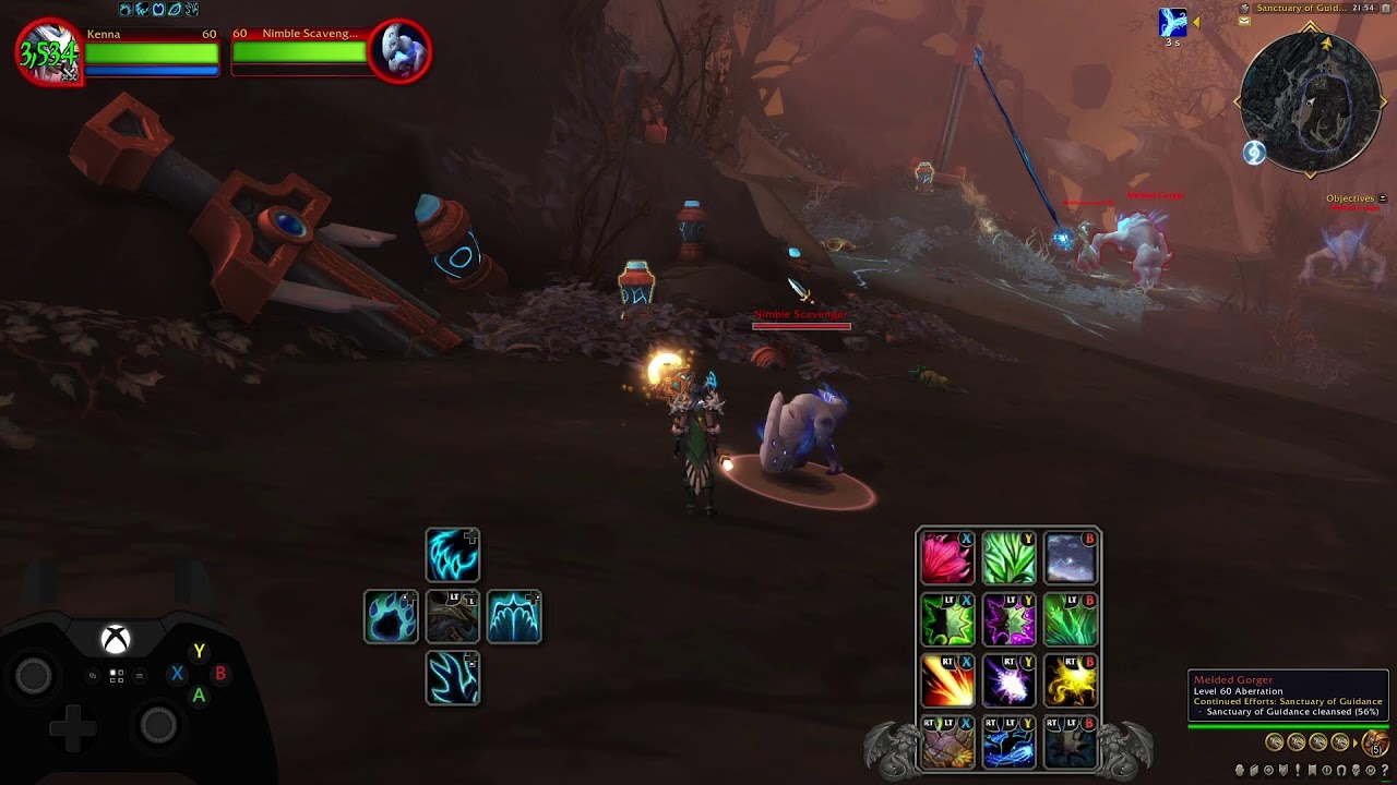 New WoW Controller UI