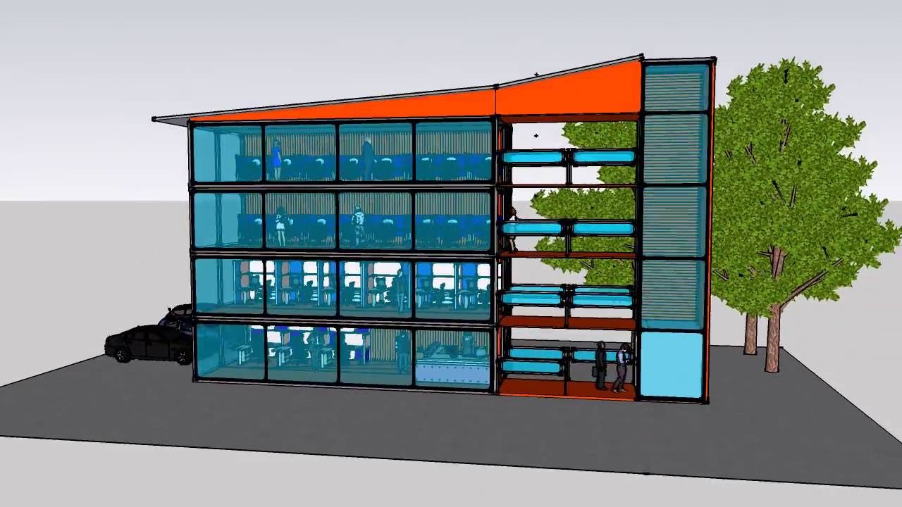 Container casa, uffici, architettura container palazzina uffici 40'