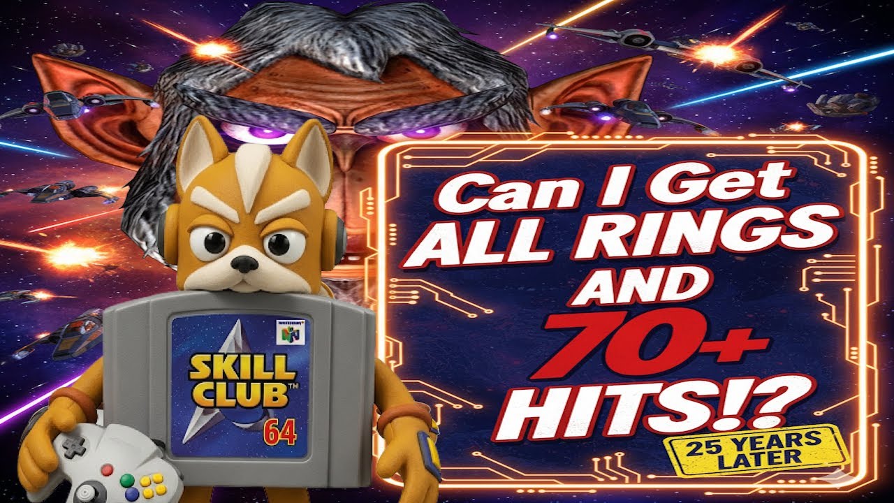 Испытание «Безупречные ВСЕ КОЛЬЦА И БОЛЕЕ 70 УДАРОВ» от Star Fox 64! (Чистое мастерство N64?) Исп...