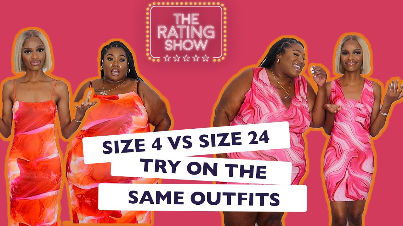 Size 4 VS Size 24 Try Matching Outfits... Fail?| Four Nine