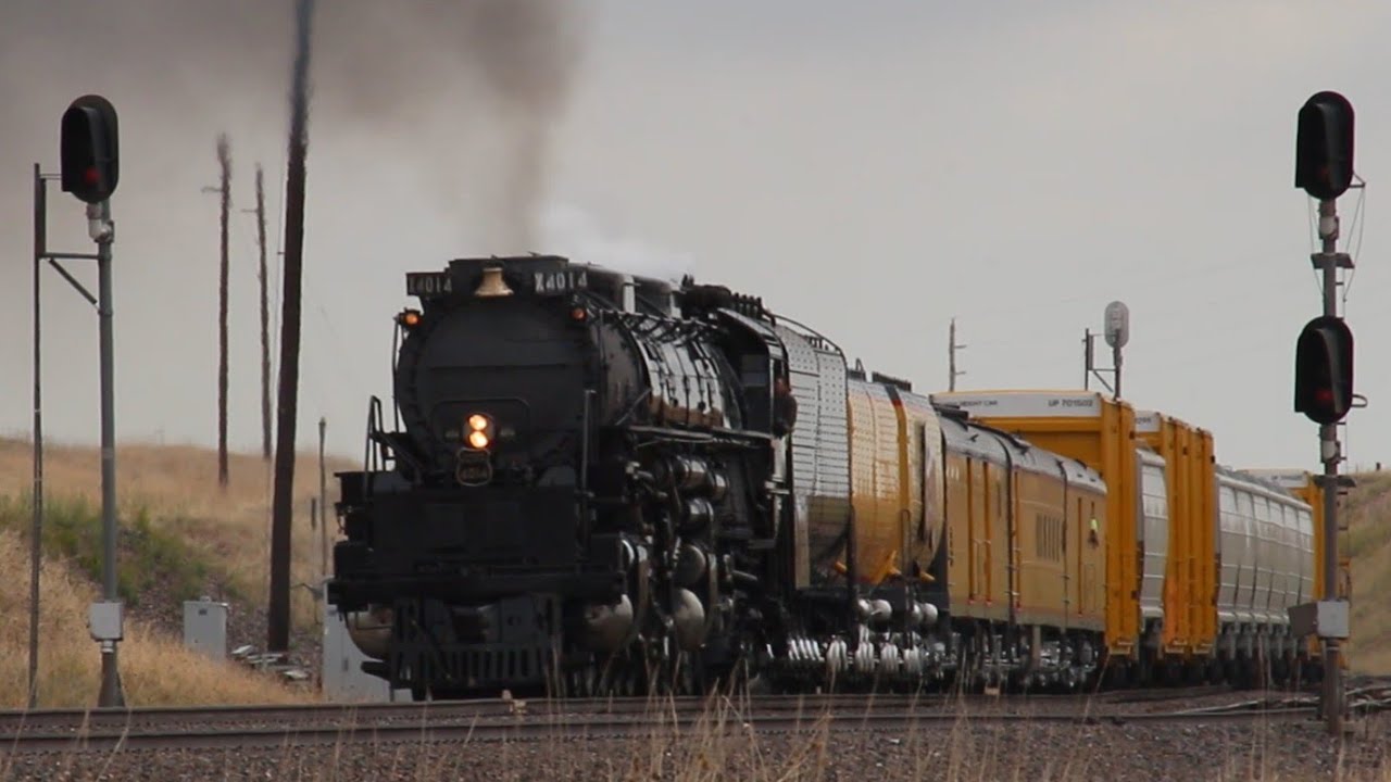 Big Boy 4014 Westward Bound Tour (Day 1) Cheyenne, WY to Rawlins, WY (NO DIESEL!!)