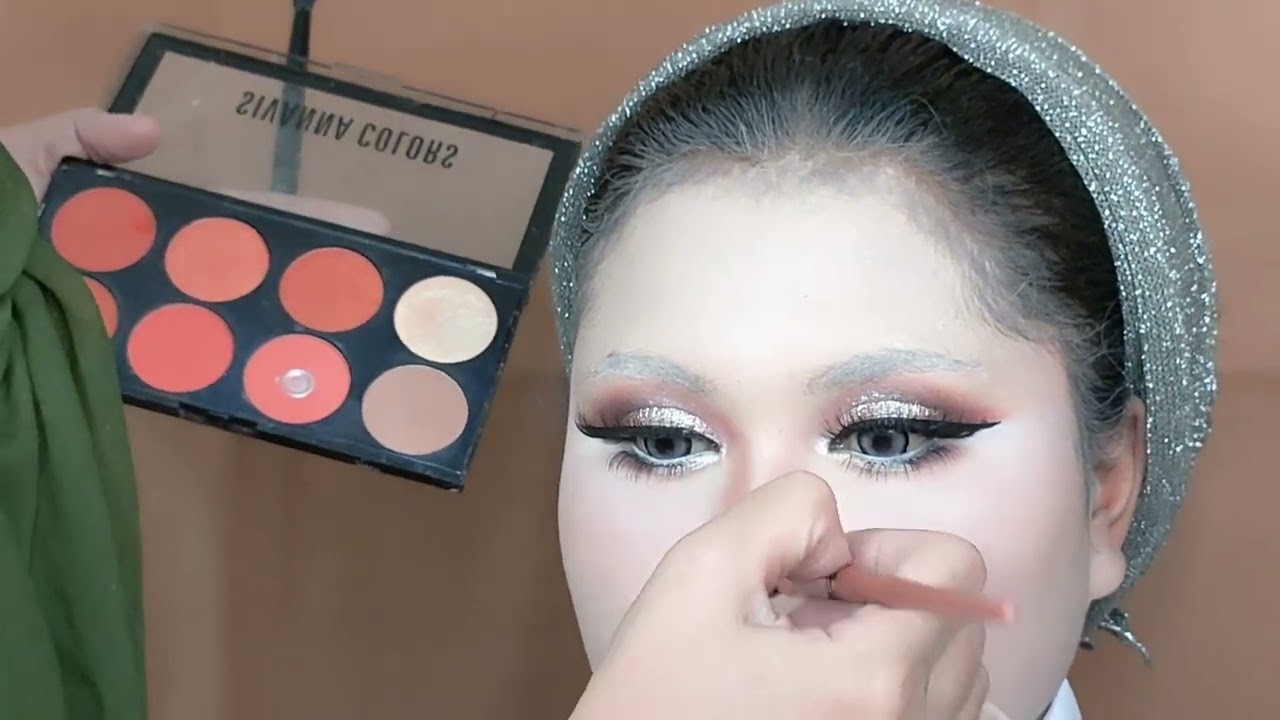 TUTORIAL MAKEUP PENGANTIN COCOK BUAT PEMULA || PRODUK LOKAL. #tutorialmakeup #makeuptutorial #makeup