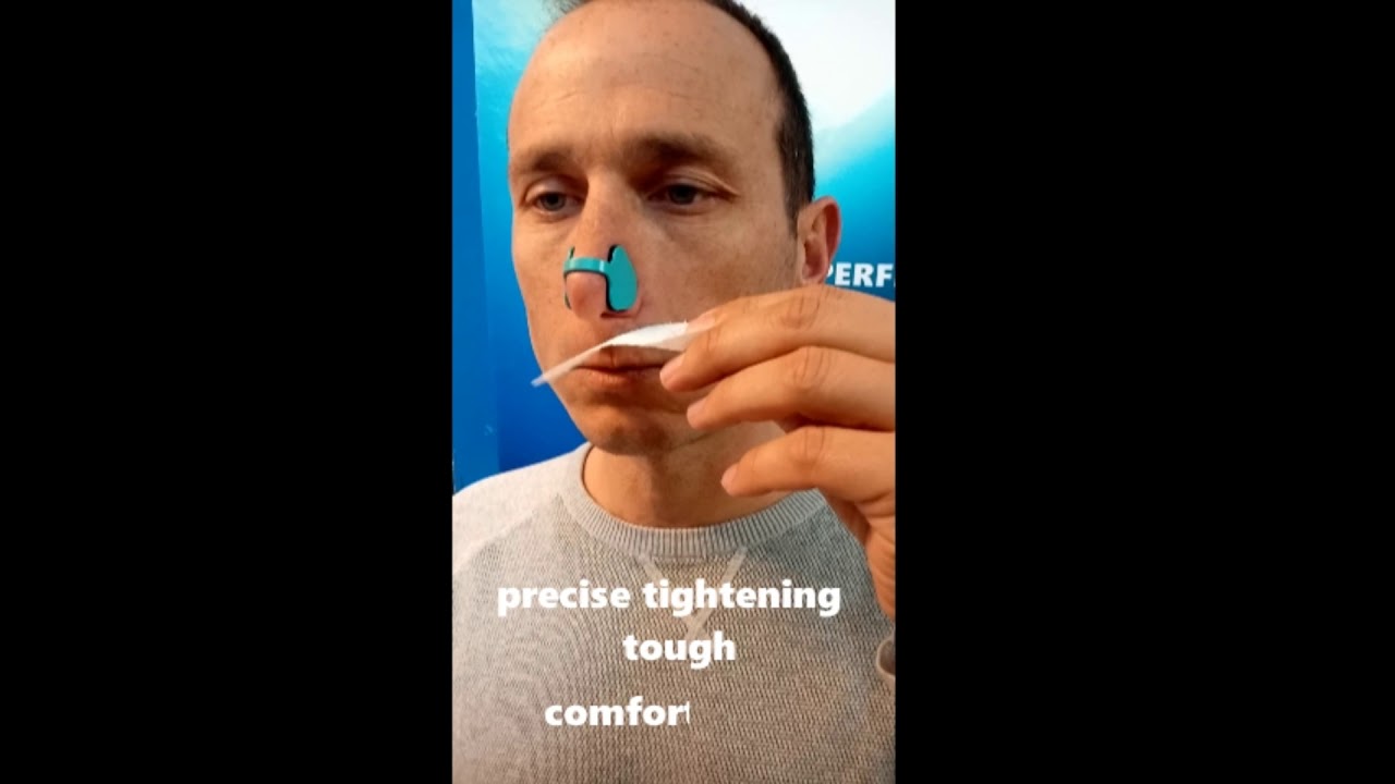 New nose clip to put under the mask