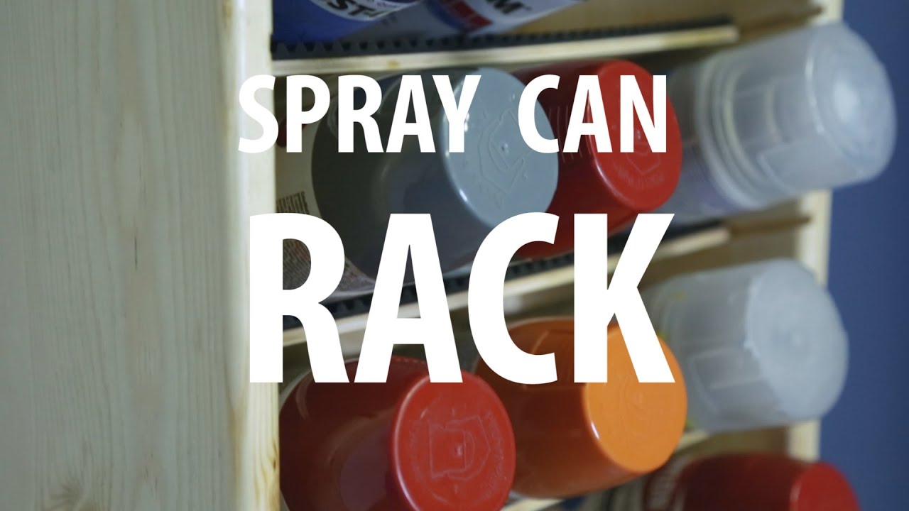Spray Can Rack
