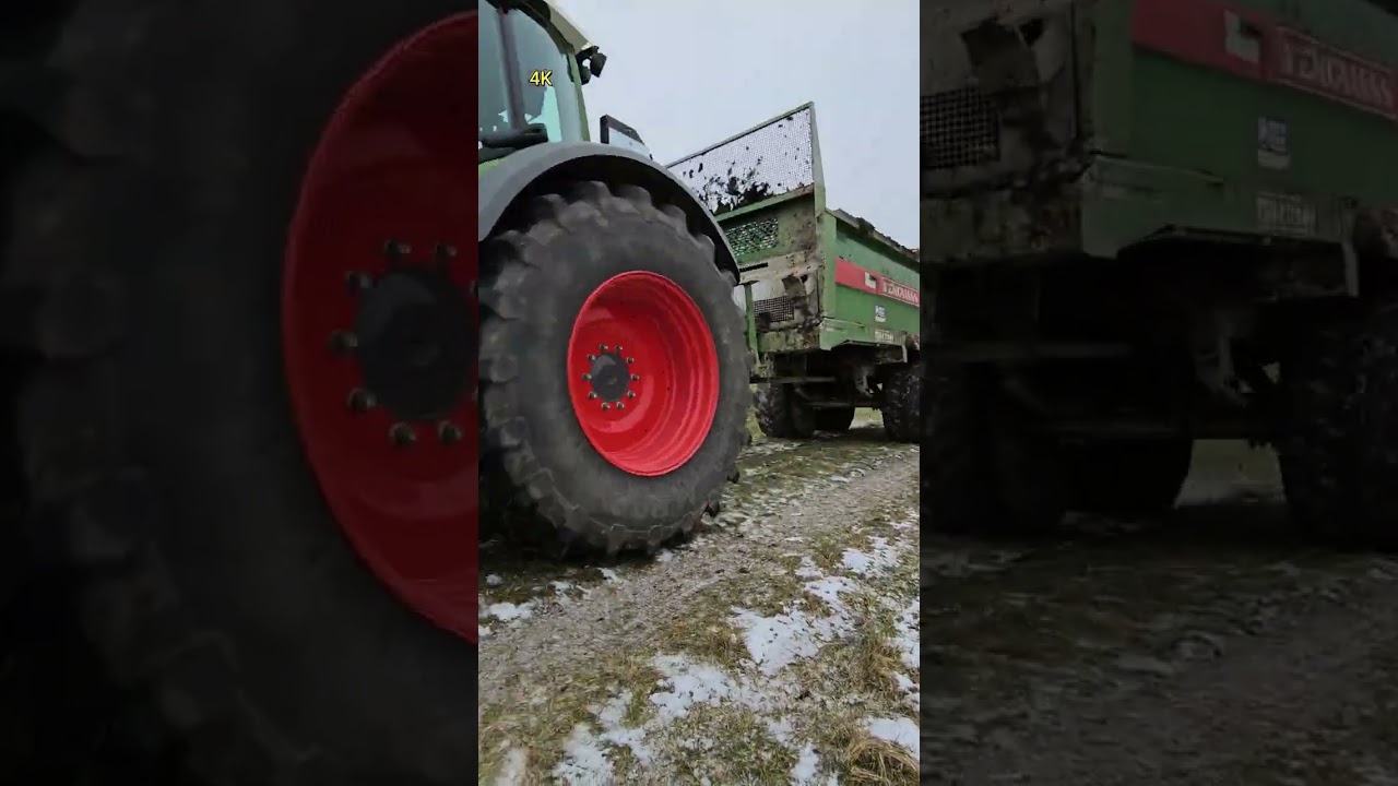Fendt 718 Vario mit Bergmann!